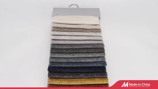 Polyester Chenille Fabric for Furniture Sofa Bedding Upholstery Fabric (WH209)