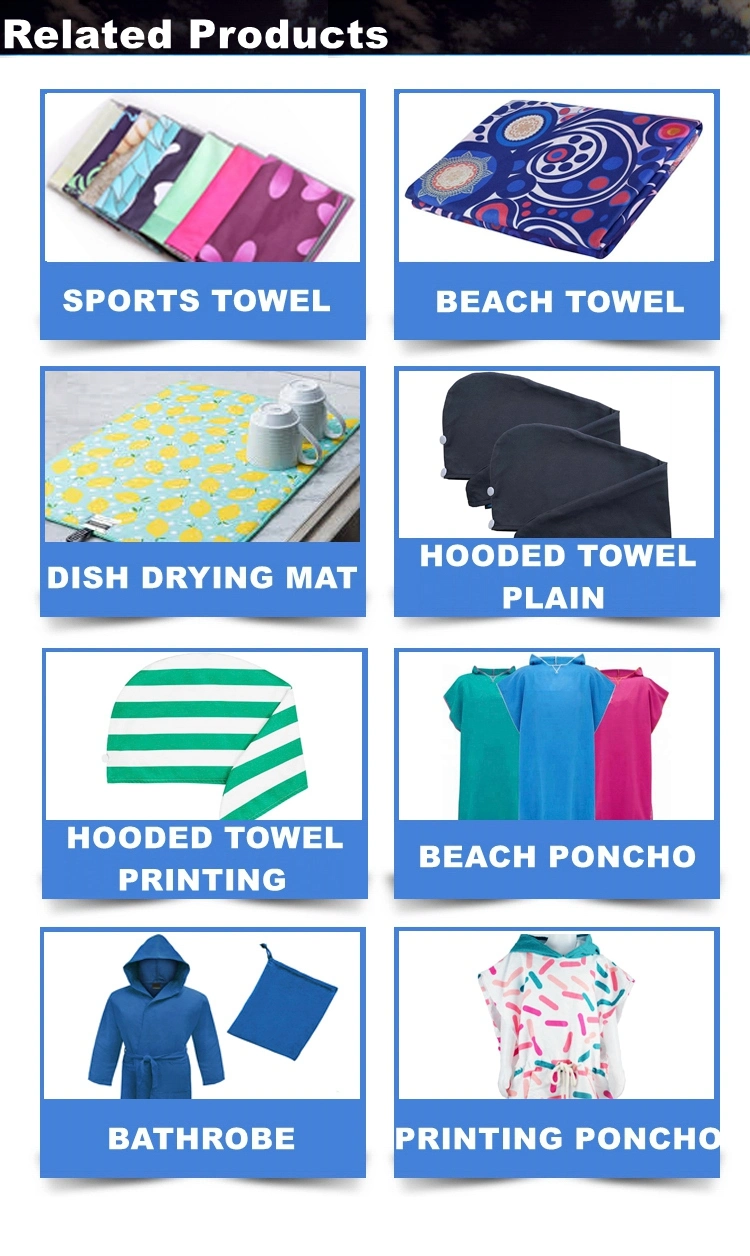 100% Recycled Microfiber Fabric for Towels, Poncho, Bathrobe, Pillow Case & Suede Fabric (88%polyester 12%polyamide)