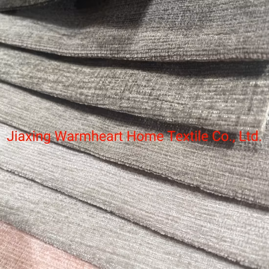 Polyester Chenille Fabric for Furniture Sofa Bedding Upholstery Fabric (WH209)