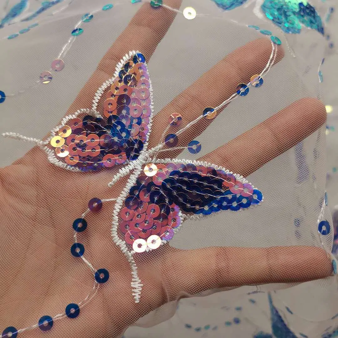 刺繍用ナイロンチュールメッシュ生地