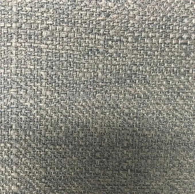 新着ポリエステルリネン効果生地室内装飾ソファカーテンホームテキスタイル中国工場高品質